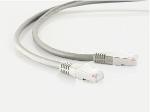 Patchkabel S/FTP Cat.6 halogenfrei grau 7,5m