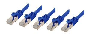 Patchkabel S/FTP Cat.7 (VE5) blau 2,0m