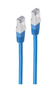 Patchkabel S/FTP Cat.6 halogenfrei blau 15,0m