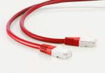 Patchkabel S/FTP Cat.6 halogenfrei rot 15,0m