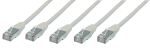 Patchkabel S/FTP Cat.6 (VE5) weiß 0,25m