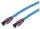 shiverpeaks Patchkabel S/FTP Cat.8.1 halogenfrei blau 1,5m