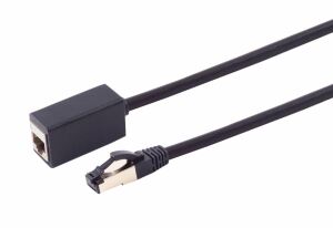Patchkabel Verlängerung Cat. 8.1 schwarz 2,0m