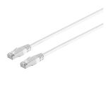 Patchkabel S/FTP Cat.6 halogenfrei weiß 7,5m