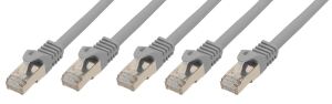 Patchkabel S/FTP Cat.7 (VE5) grau 0,5m