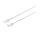 Patchkabel Flach U/UTP Cat.6 weiß 0,5m