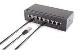 Patchkabel SF/UTP Cat.5e schwarz 15,0m
