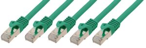 TP-Patchkabel S/FTP PIMF Rohkabel Cat.7 (VE5) grün 0,25m