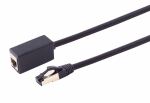 Patchkabel Verlängerung Cat. 8.1 schwarz 3,0m