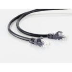 Patchkabel Cat.7 U/UTP schwarz 0,5m