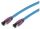 shiverpeaks Patchkabel S/FTP Cat.8.1 halogenfrei blau 0,25m