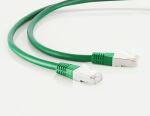 Patchkabel S/FTP Cat.6 halogenfrei grün 15,0m