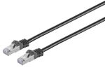 Patchkabel F/UTP Cat.5e schwarz 1,0m