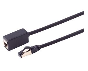 Patchkabel Verlängerung Cat. 8.1 schwarz 1,0m