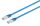 Patchkabel S/FTP Cat.6 halogenfrei blau 1,0m