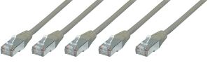 TP-Patchkabel Cat.6 S/FTP PIMF (VE5) grau 0,25m