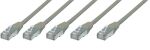 TP-Patchkabel Cat.6 S/FTP PIMF (VE5) grau 0,25m