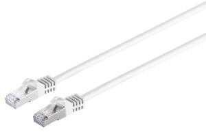 Patchkabel S/FTP Cat.7 weiß 0,5m