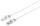 Patchkabel S/FTP Cat.7 weiß 0,5m