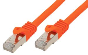 TP-Patchkabel S/FTP PIMF Rohkabel Cat.7 orange 30,0m