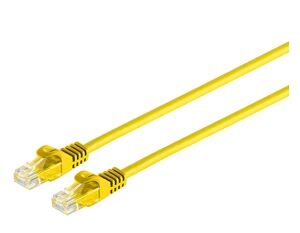 Patchkabel Cat.7 U/UTP gelb 0,25m