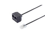 Adapter Modular Verbinder-Western-Stecker 8/4 > 2...