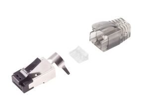 RJ45 Modularstecker Interlock 50u gp