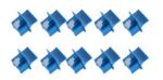 shiverpeaks RJ45 Staubschutz blau (VPE10)