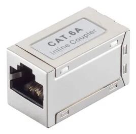 Kabelverbinder Cat. 6a 2x RJ45 STP kleine Bauform