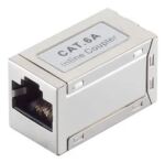 Kabelverbinder Cat. 6a 2x RJ45 STP kleine Bauform