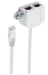 shiverpeaks Cat.5e Cable sharing Adapter  0,1 m Eth/Eth.