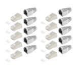 shiverpeaks Netzwerkstecker (VE 10) Cat.5e/Cat.6 RJ45 grau