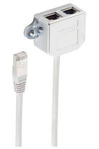 shiverpeaks Cat.5e Cable sharing Adapter 0,1 m Tel./Tel.