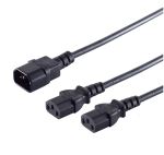 Y-Netzanschlusskabel Kaltgerätestecker an 2x...