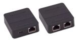 Netzwerk-Switch 1x2 1G ABS schwarz