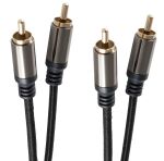 shiverpeaks PRO Serie II Audio Stereo Cinch Kabel 1,5m