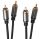 shiverpeaks PRO Serie II Audio Stereo Cinch Kabel 1,5m