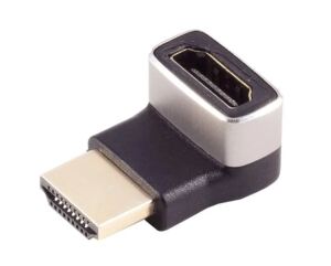 shiverpeaks HDMI-A Adapter 90° Winkel oben 8K Metall