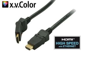 shiverpeaks BASIC-S HDMI A-Stecker/A-Stecker winkelbar 5,0m
