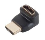 Adapter HDMI-A Adapter 90° Winkel oben 4K