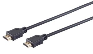 HDMI Anschlusskabel HDMI A-Stecker > HDMI A-Stecker schwarz 1,0m