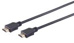 HDMI Anschlusskabel HDMI A-Stecker > HDMI A-Stecker schwarz 1,0m