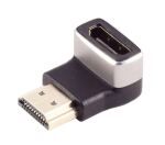 shiverpeaks HDMI-A Adapter 90° Winkel unten 8K Metall