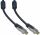 HDMI Anschlusskabel HDMI A-Stecker > HDMI A-Stecker schwarz 0,5m