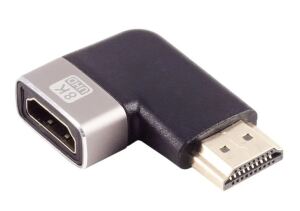 shiverpeaks HDMI-A Adapter 90° Winkel links 8K Metall