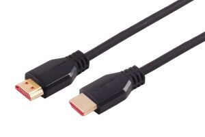 Ultra HDMI Kabel 10K PVC schwarz 0,5m