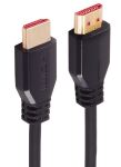 Ultra HDMI Kabel 10K PVC schwarz 0,5m