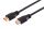 Ultra HDMI Kabel 10K PVC schwarz 0,5m