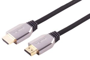 Ultra HDMI Kabel 10K Metall schwarz 0,5m
