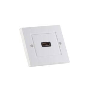HDMI Wanddose 1x HDMI Buchse reinweiß